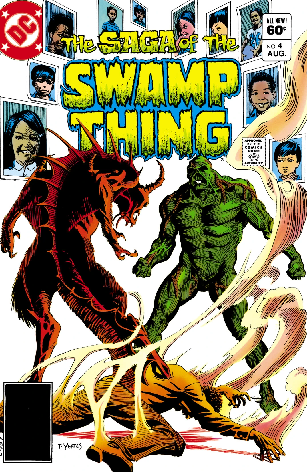 The Saga of the Swamp Thing #4 (DC, 1982 — Cover A) cover
